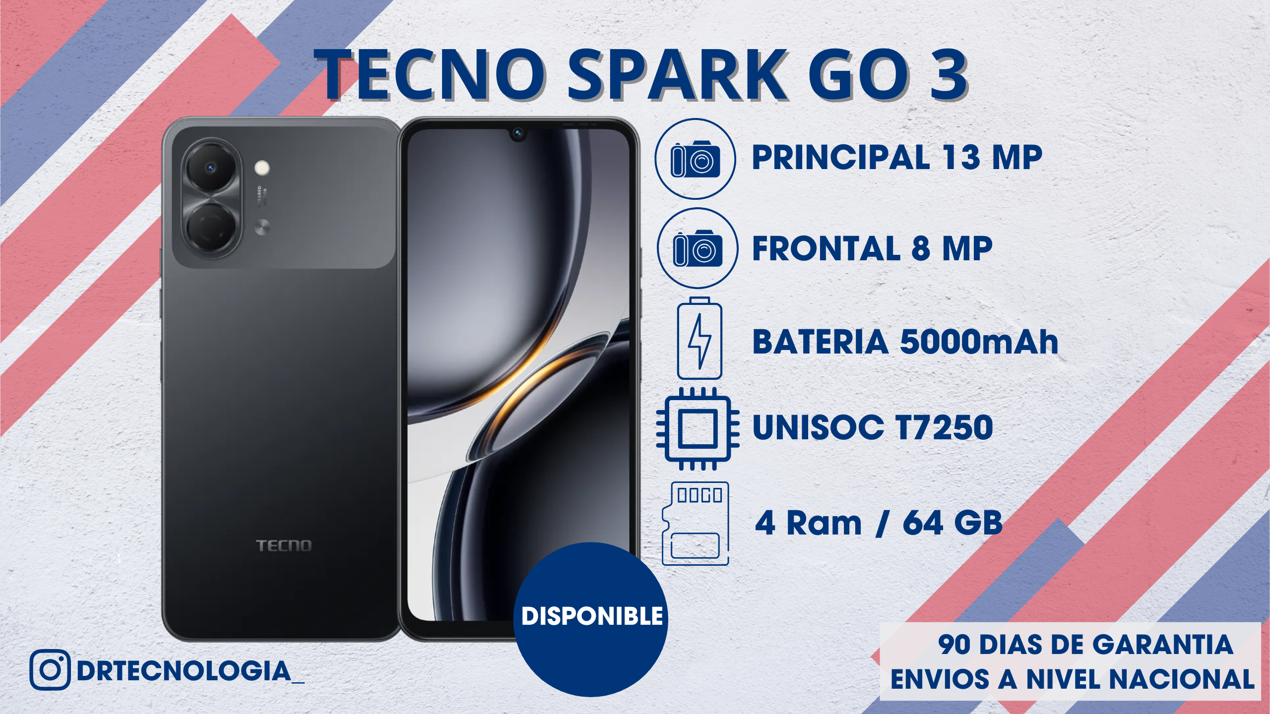 TELEFONO TECNO SPARK GO 3 4/64GB 